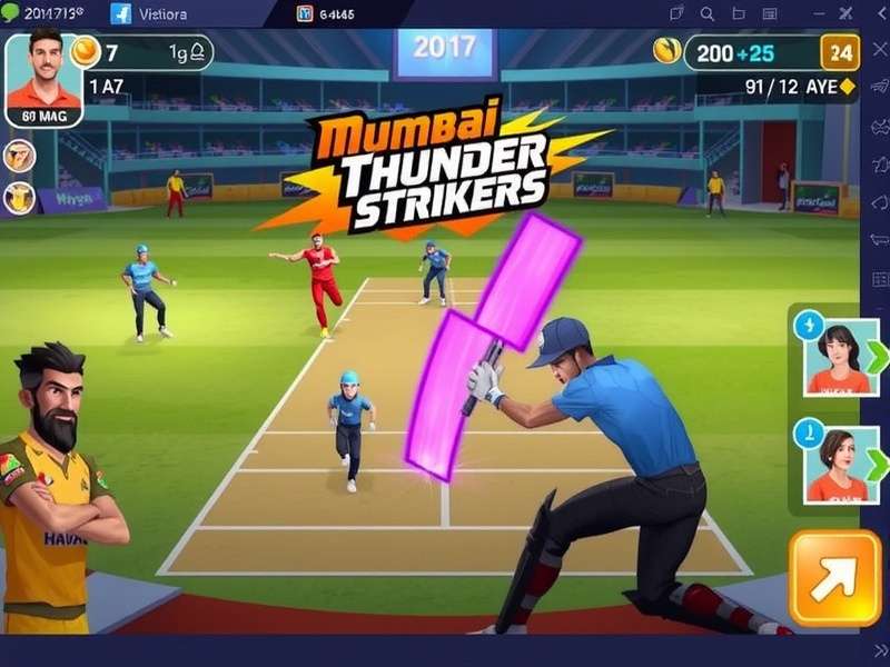 Mumbai Thunder Strikers Gameplay