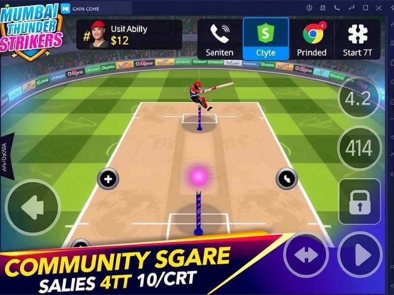 Mumbai Thunder Strikers Game Controls